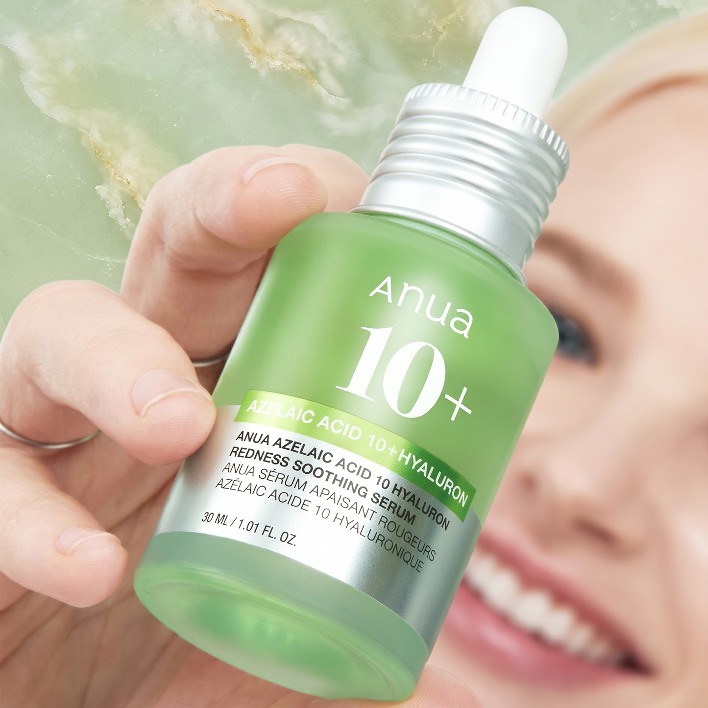 ANUA Azelaic Acid 10 Hyaluron Redness Soothing Serum 30ml | AmiGlow NZ