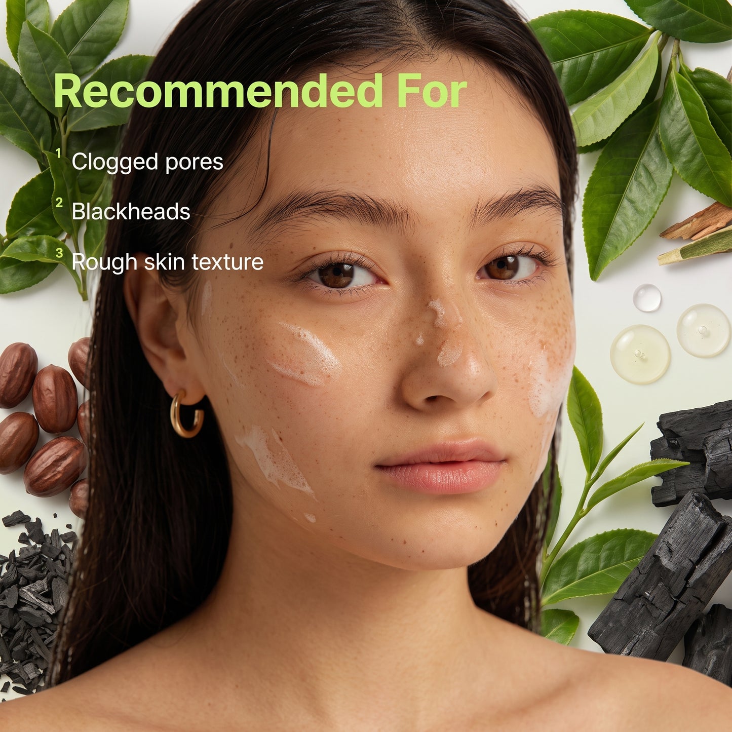 By Wishtrend Green Tea & Enzyme Powder Wash JUMBO 110g | AmiGlow NZ