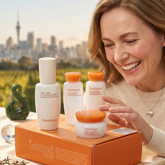 Sulwhasoo Essential Comfort Daily Routine 4pc Kit | K-Beauty | AmiGlow NZ