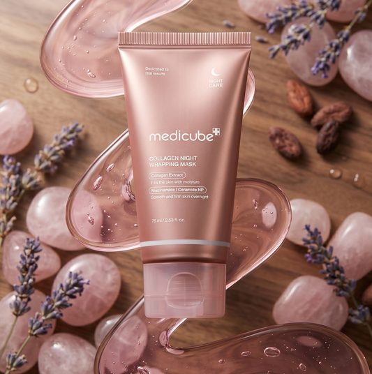 Medicube Collagen Night Wrapping Mask 75ml | Overnight Lifting Mask | AmiGlow NZ