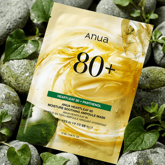 ANUA Heartleaf 80% Ampoule Mask 27ml | Soothing Sheet Mask | AmiGlow NZ - AmiGlow