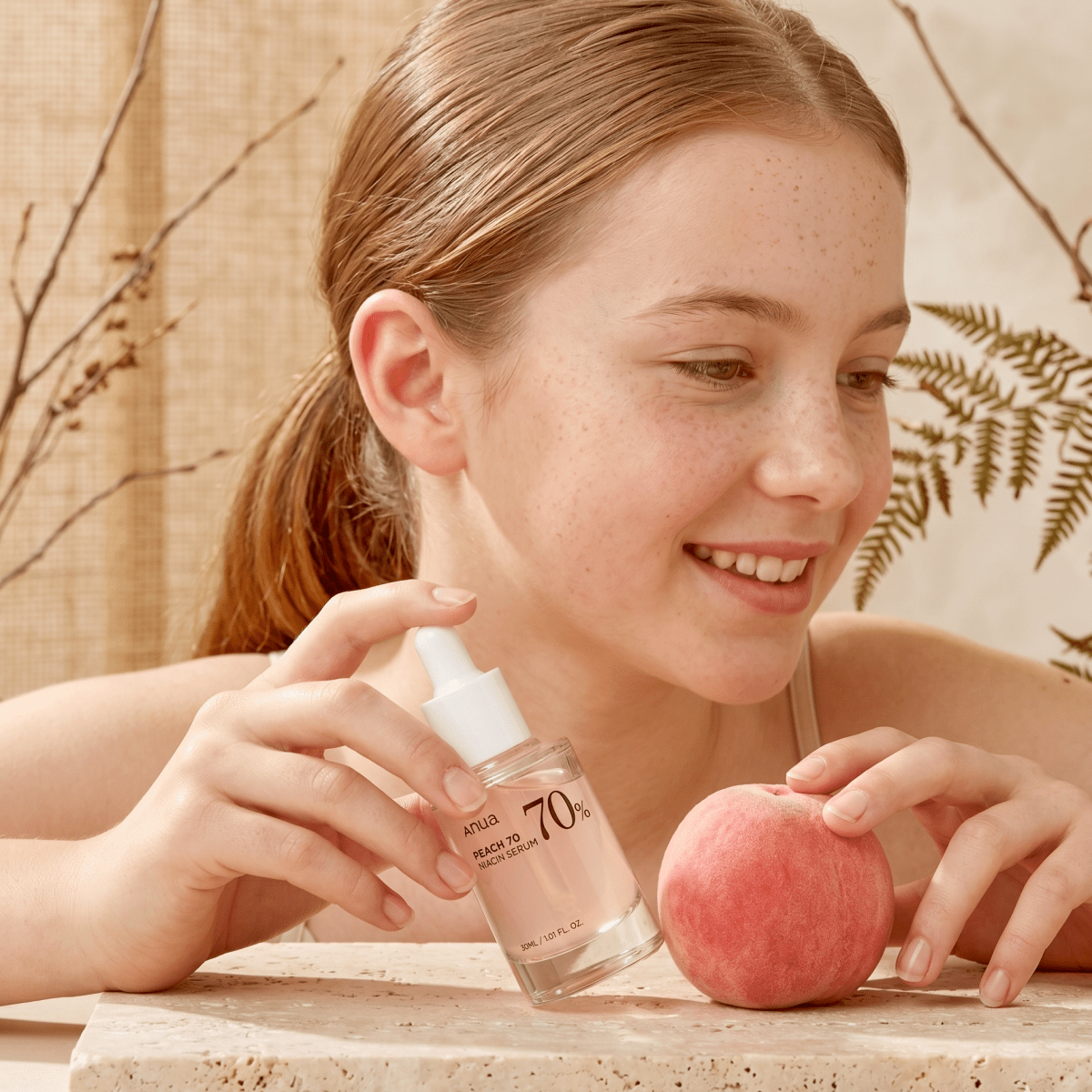 ANUA Peach 70 Niacin Serum 30ml | Brightening Niacinamide Serum | AmiGlow NZ - AmiGlow