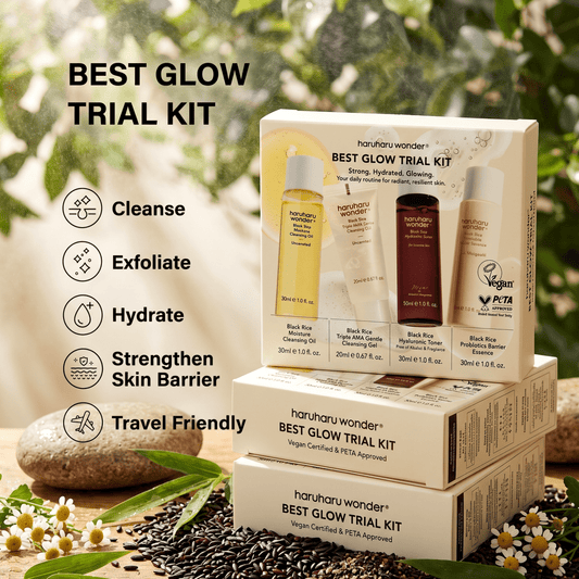 Haruharu Wonder Best Glow Trial Kit 1set | Travel Size Kit | AmiGlow NZ - AmiGlow