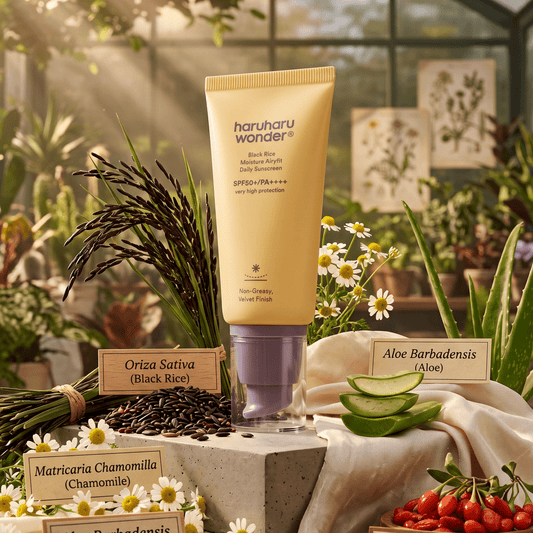 Haruharu Wonder Black Rice Sunscreen 50ml | Airyfit Sunscreen | AmiGlow NZ - AmiGlow