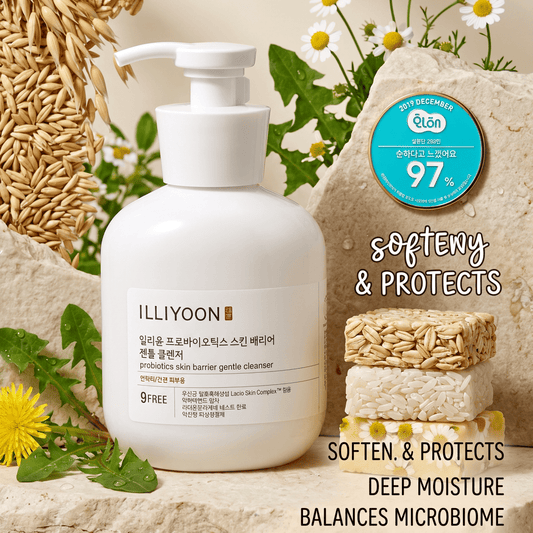 ILLIYOON Probiotics Skin Barrier Gentle Cleanser 300ml | AmiGlow NZ - AmiGlow