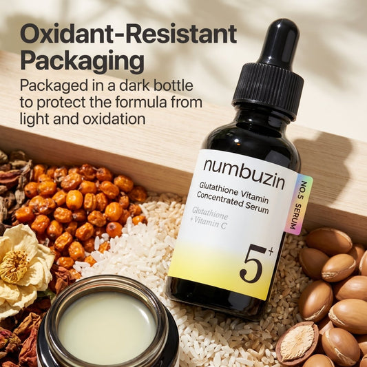 numbuzin No.5+ Glutathione Vitamin Concentrated Serum 30ml | AmiGlow NZ - AmiGlow