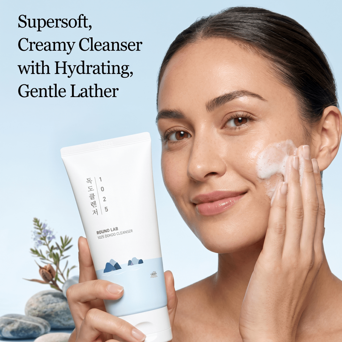 Round Lab 1025 Dokdo Cleanser 150ml | Gentle Foam Cleanser | AmiGlow NZ - AmiGlow