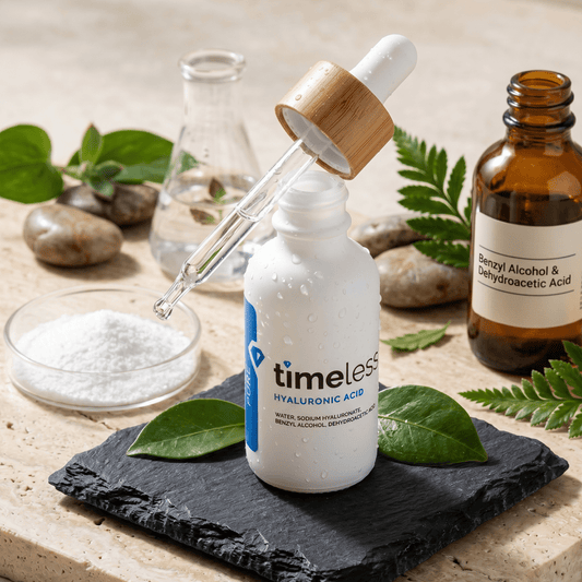 Timeless Hyaluronic Acid 100% Pure 30ml | Hydration Serum | AmiGlow NZ - AmiGlow