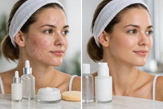 Acne Routine Before and After Results Explained - AmiGlow
