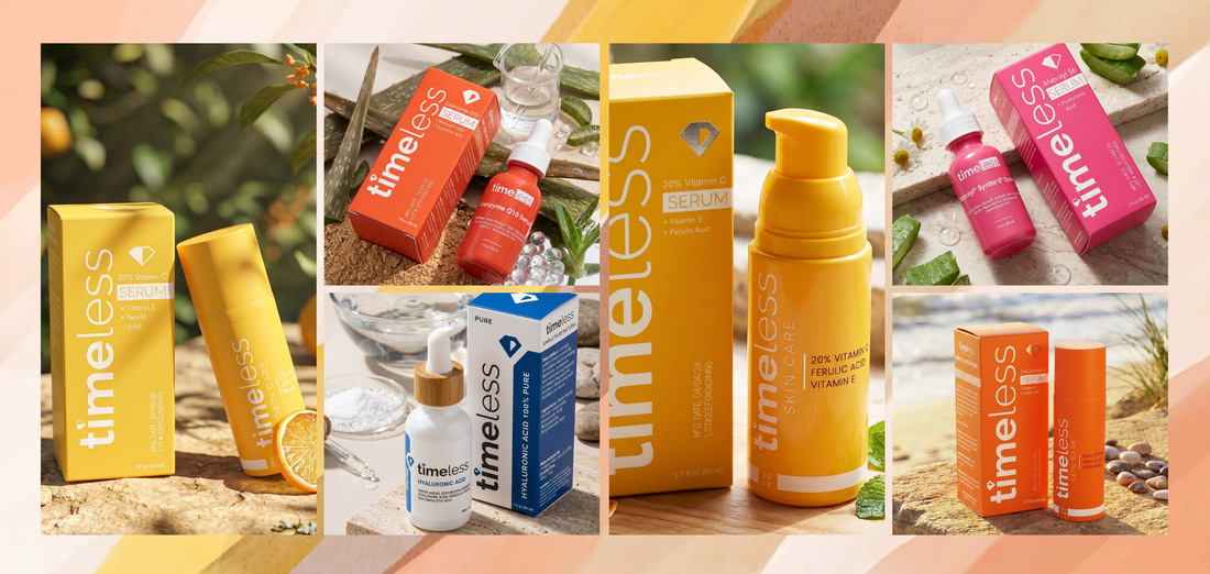 Why Timeless Skin Care serums are perfect for New Zealand's weather, featuring essential hydration from AmiGlow.