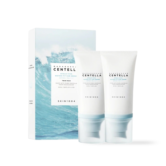 Skin1004 Centella Hyalu-Cica Sun Serum Twin Pack SPF50+ | AmiGlow NZ