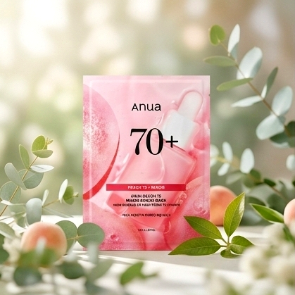 ANUA Peach Niacin Serum Mask | Brightening Sheet Mask | AmiGlow NZ