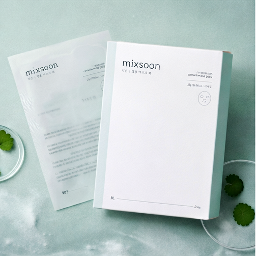 Mixsoon Centella Face Mask 5pc | AmiGlow NZ