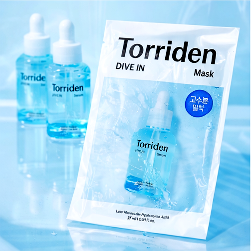 Torriden 100% Hyaluronic Ampoule Mask | Hydrating Sheet Mask NZ | AmiGlow NZ