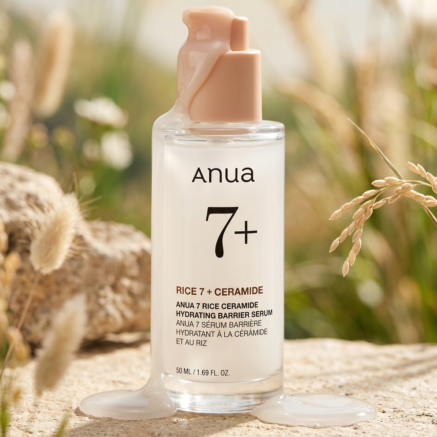 ANUA 7 Rice Ceramide Hydrating Barrier Serum 80ml | Hydrating Serum | AmiGlow NZ