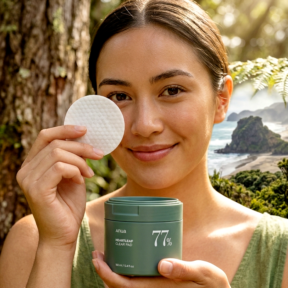 ANUA Heartleaf 77 Clear Pad 160ml (70 ea) | Soothing Toner Pads | AmiGlow NZ