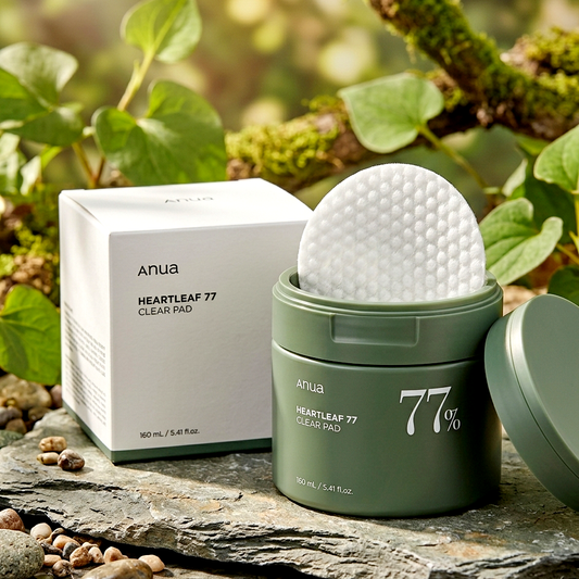 ANUA Heartleaf 77 Clear Pad 160ml (70 ea) | Soothing Toner Pads | AmiGlow NZ