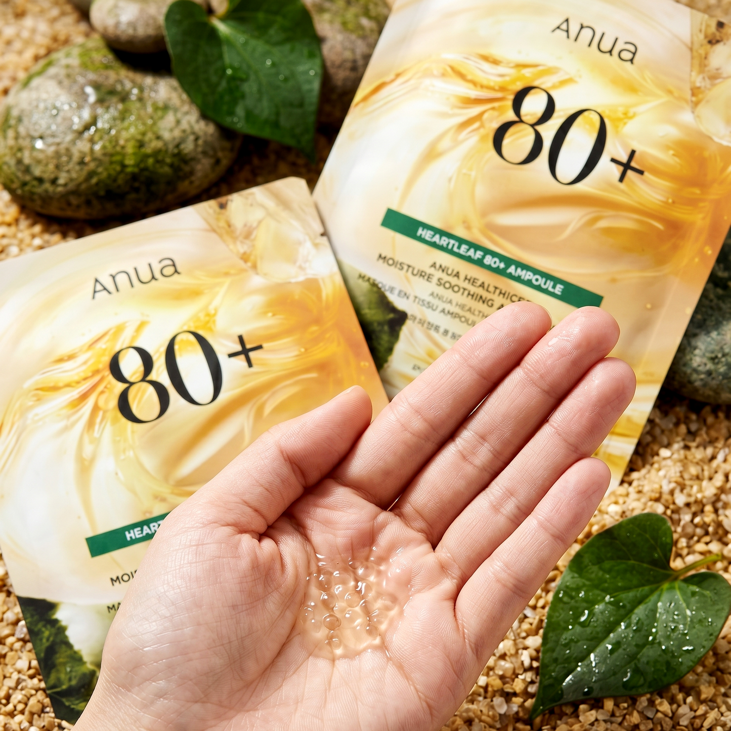 ANUA Heartleaf 80% Ampoule Mask 27ml | Soothing Sheet Mask | AmiGlow NZ