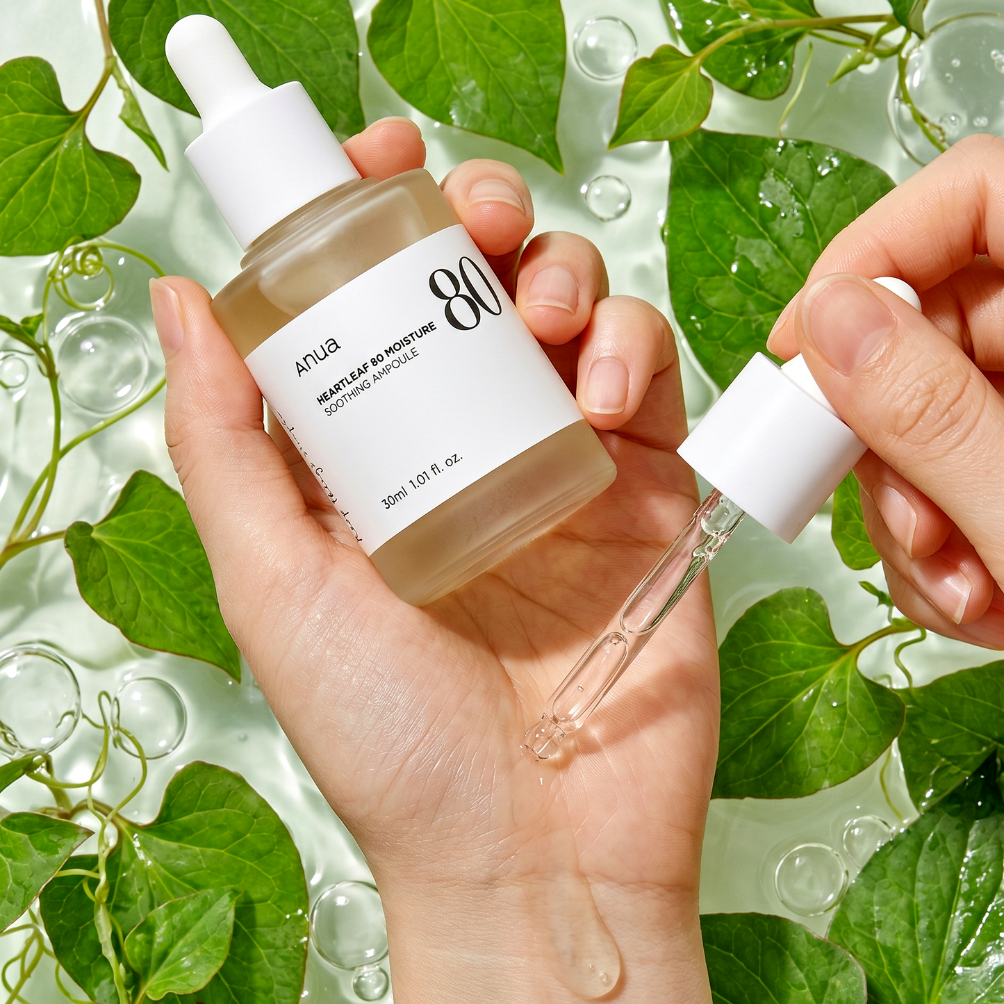 ANUA Heartleaf 80% Soothing Ampoule 30ml | Calming Ampoule | AmiGlow NZ