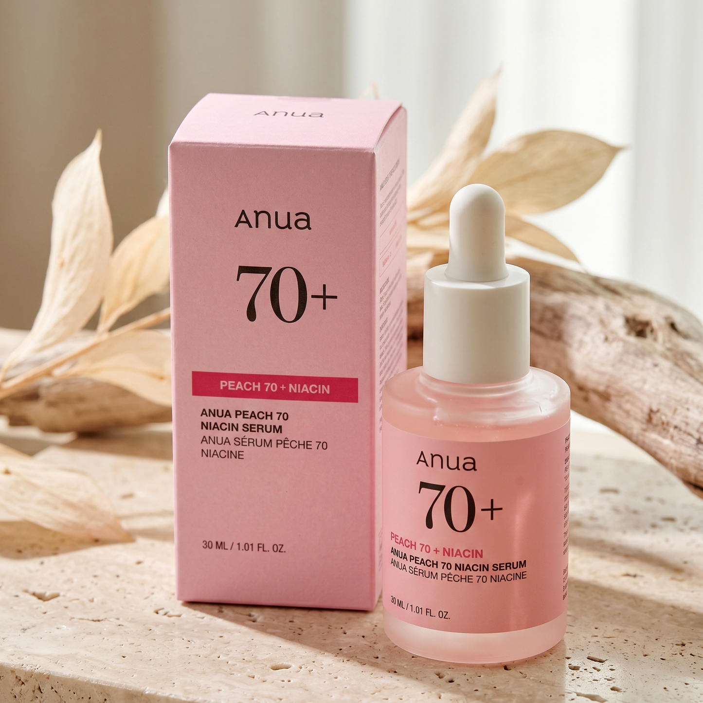 ANUA Peach 70 Niacin Serum 30ml | Brightening Niacinamide Serum | AmiGlow NZ