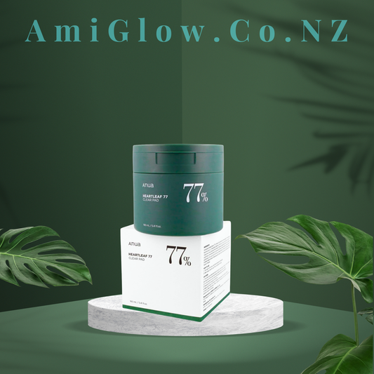 ANUA Heartleaf 77 Clear Pad 160ml | Soothing Toner Pads | AmiGlow NZ