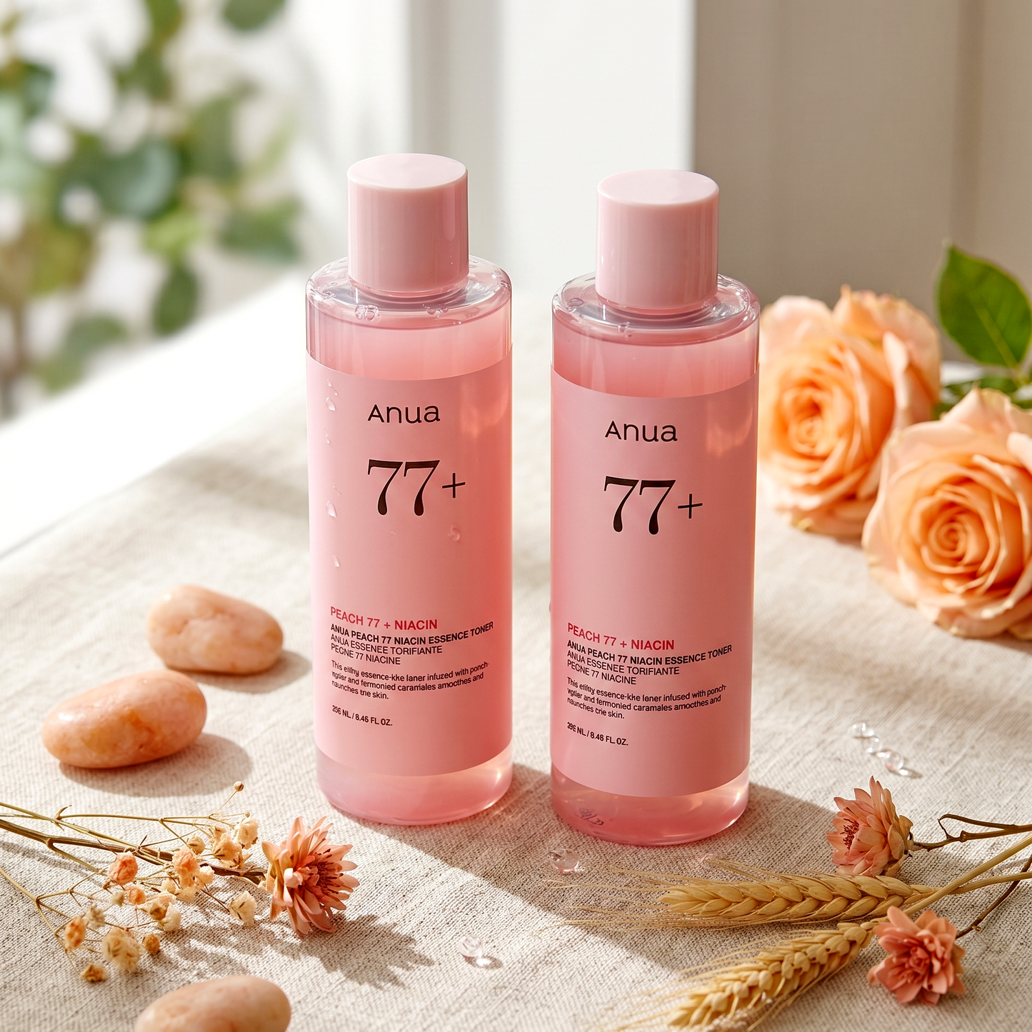 ANUA Peach 77% Niacin Essence Toner 250ml | Brightening Toner | AmiGlow NZ