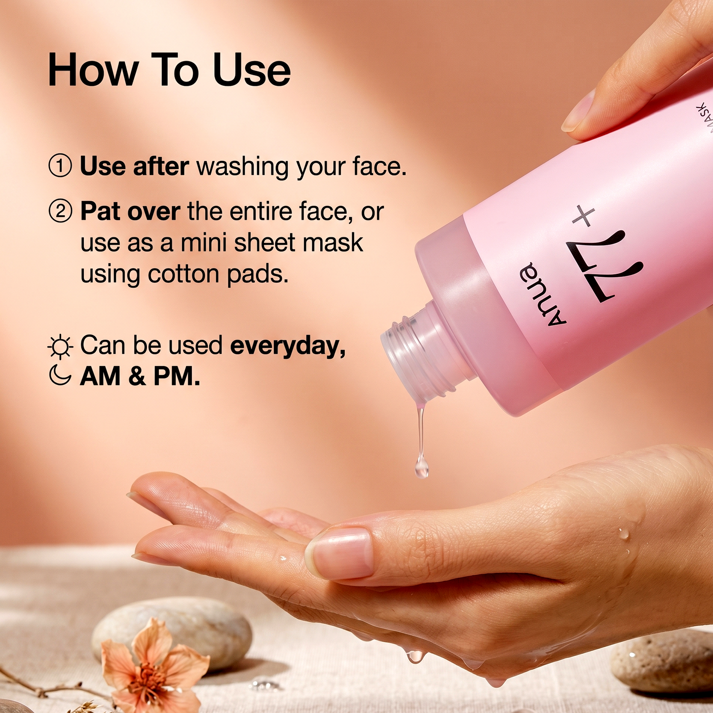 ANUA Peach 77% Niacin Essence Toner 250ml | Brightening Toner | AmiGlow NZ