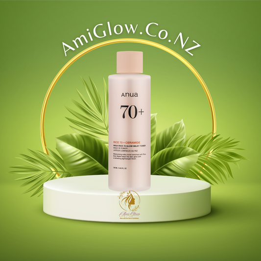 ANUA Rice 70 Glow Milky Toner | Hydrating Toner | AmiGlow NZ