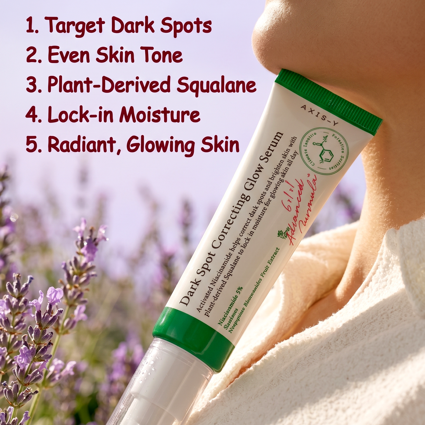 AXIS-Y Dark Spot Correcting Glow Serum 50ml | Brightening Serum | AmiGlow NZ