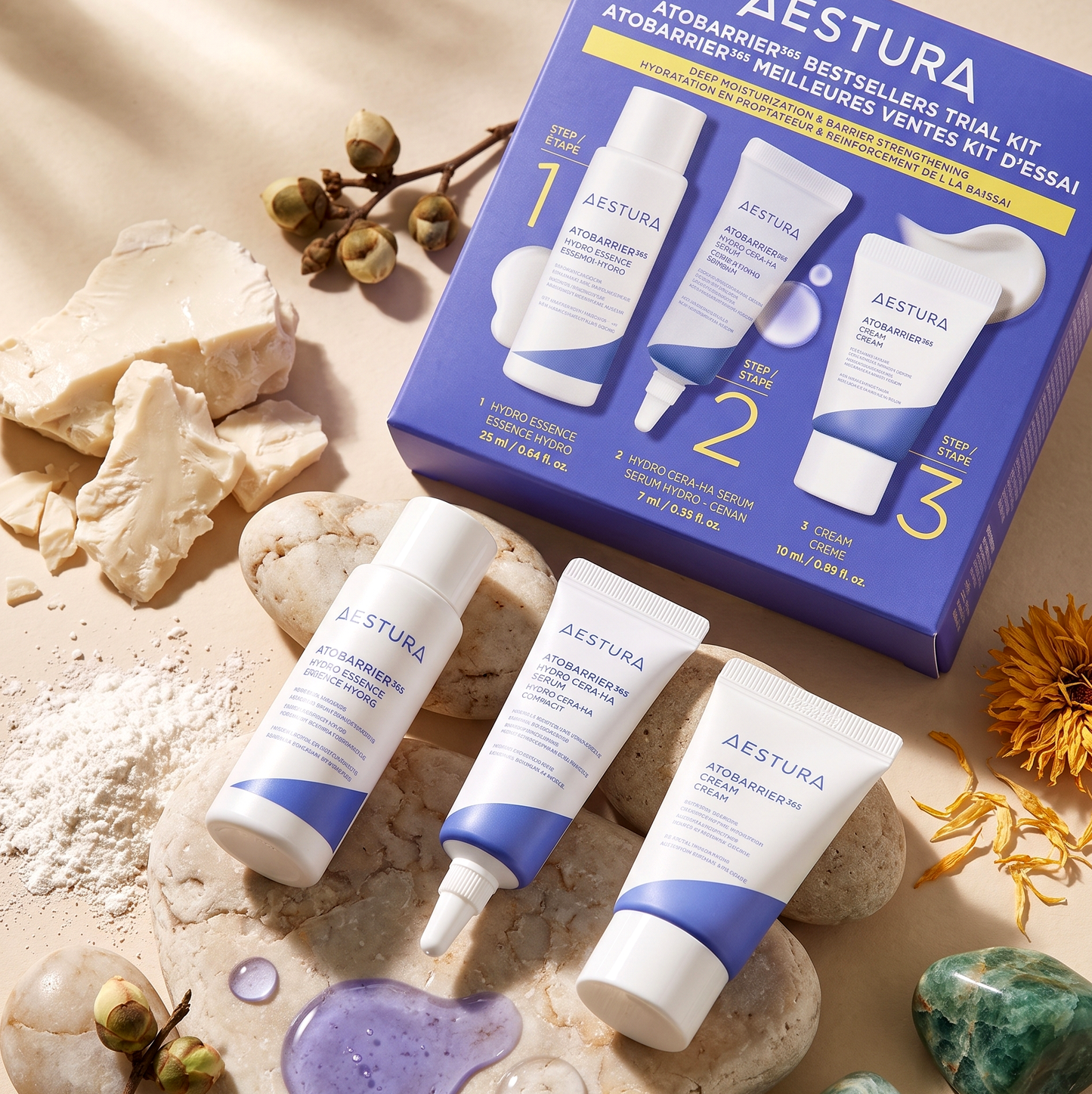 Aestura Atobarrier 365 Bestsellers Trial Kit | Mini Travel Set | AmiGlow NZ