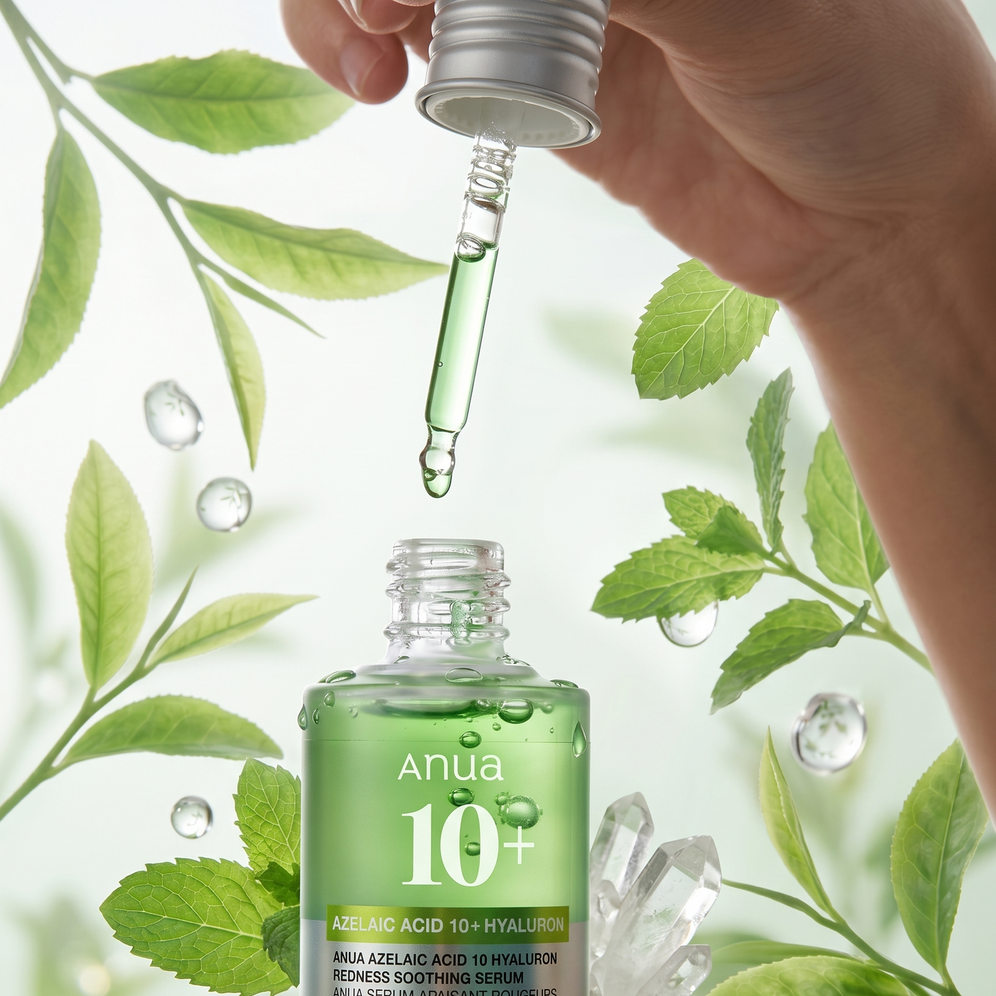 ANUA Azelaic Acid 10 Hyaluron Redness Soothing Serum 30ml | AmiGlow NZ