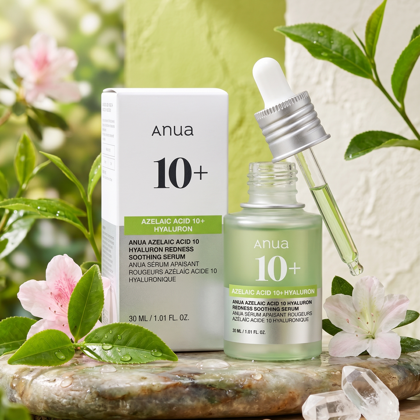 ANUA Azelaic Acid 10 Hyaluron Redness Soothing Serum 30ml | AmiGlow NZ