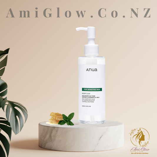 Anua Heartleaf Pore-Control Cleansing Oil 200ml | Gentle Pore Cleanser | AmiGlow NZ