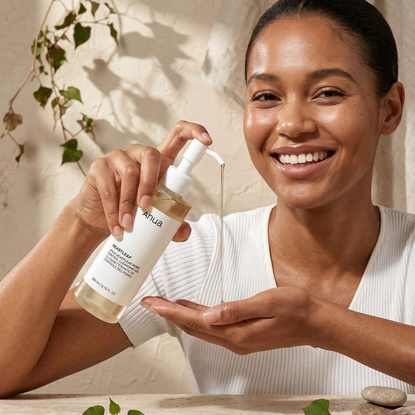 ANUA Heartleaf Pore-Control Cleansing Oil 200ml | Gentle Pore Cleanser | AmiGlow NZ