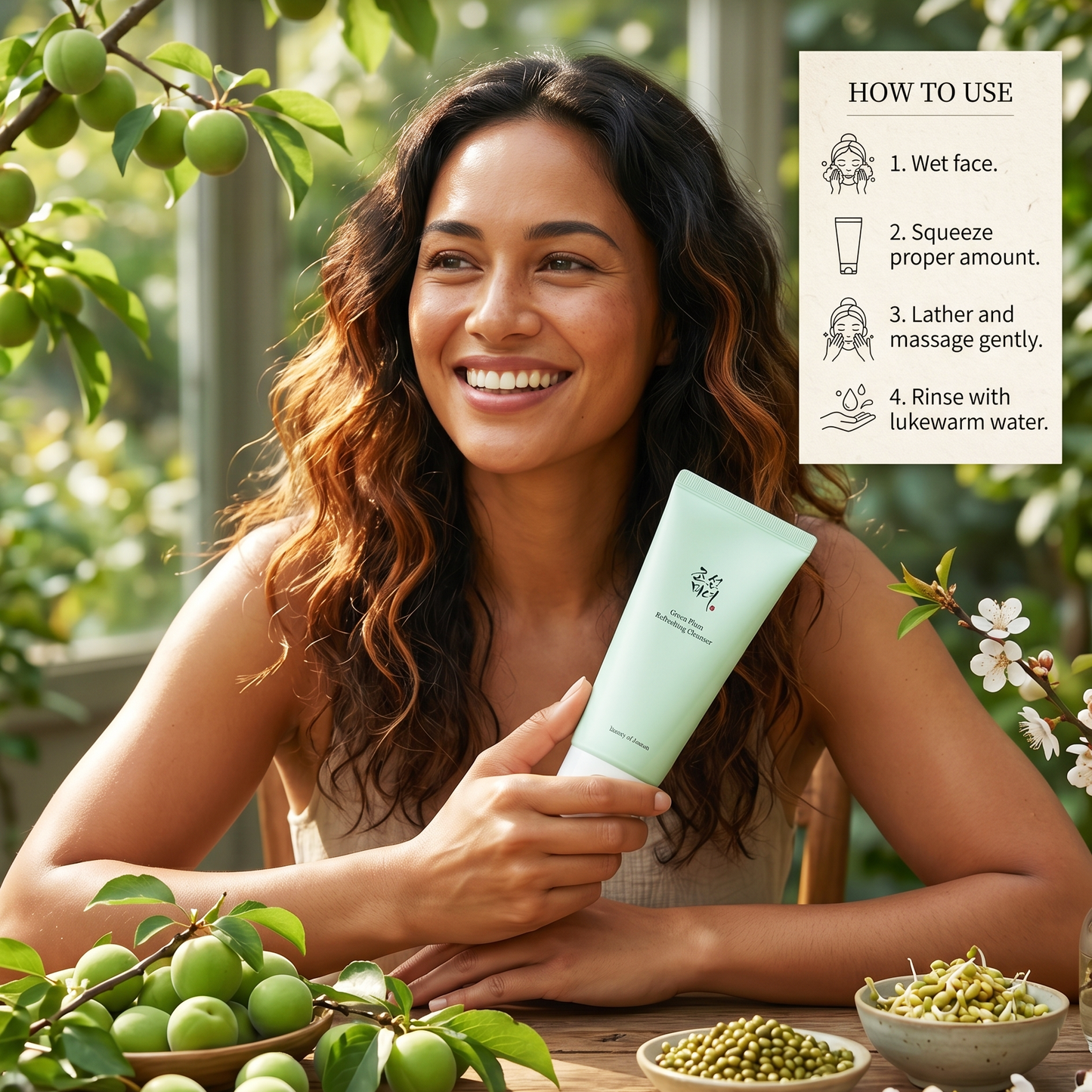 Beauty of Joseon Green Plum Refreshing Cleanser 100ml | Low pH Cleanser | AmiGlow NZ