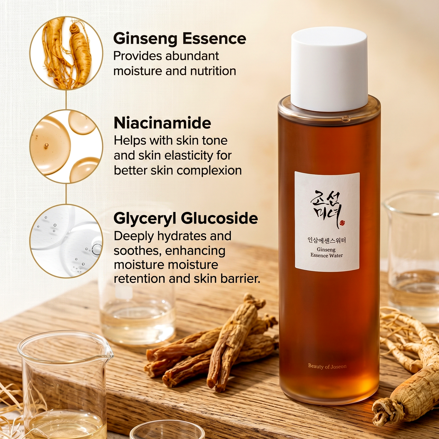 Beauty of Joseon Ginseng Essence Water | Hydrating Essence | AmiGlow NZ
