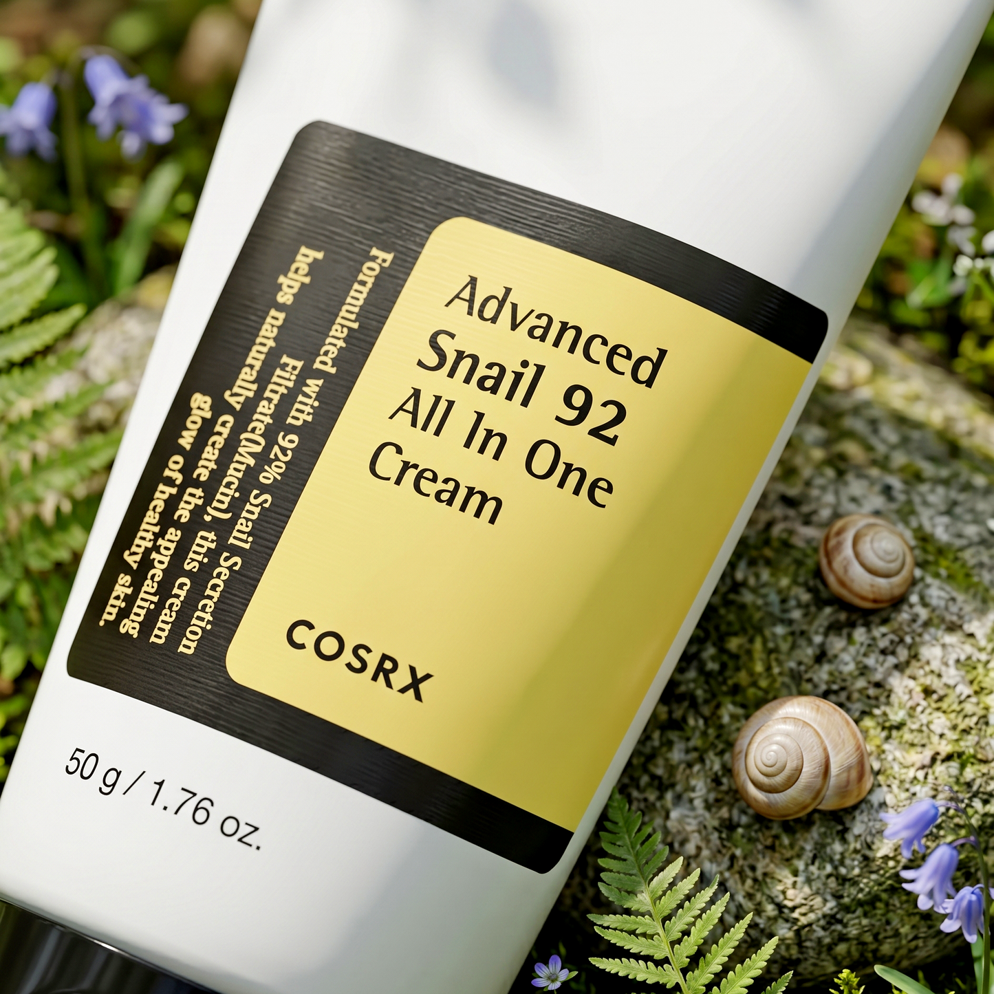 COSRX Advanced Snail 92 All In One Cream Tube 50g | Snail Cream NZ | AmiGlow NZ