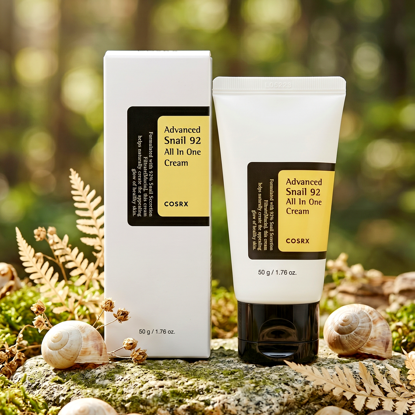 COSRX Advanced Snail 92 All In One Cream Tube 50g | Snail Cream NZ | AmiGlow NZ