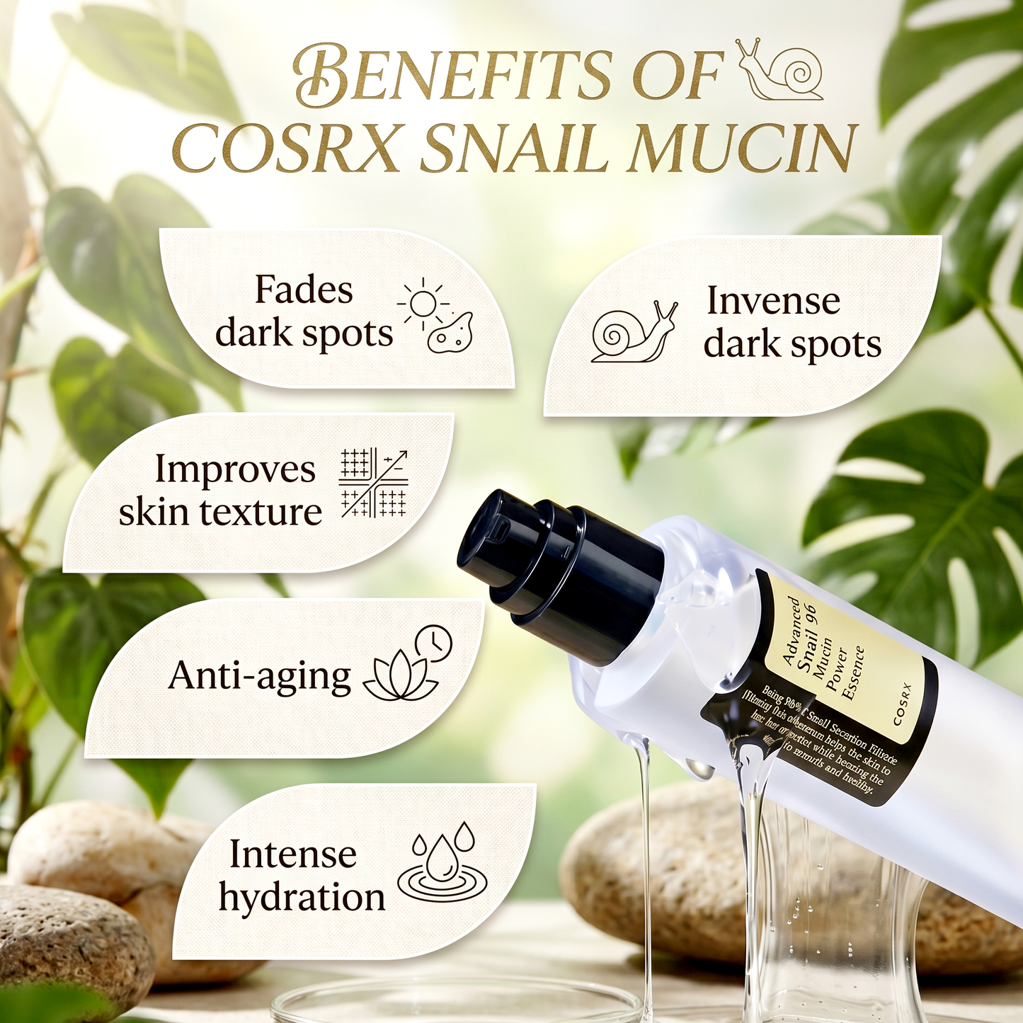 COSRX Advanced Snail 96 Mucin Power Essence 100ml | Hydrating Essence | AmiGlow NZ