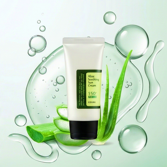 COSRX Aloe Soothing Sun Cream SPF50+ | AmiGlow NZ