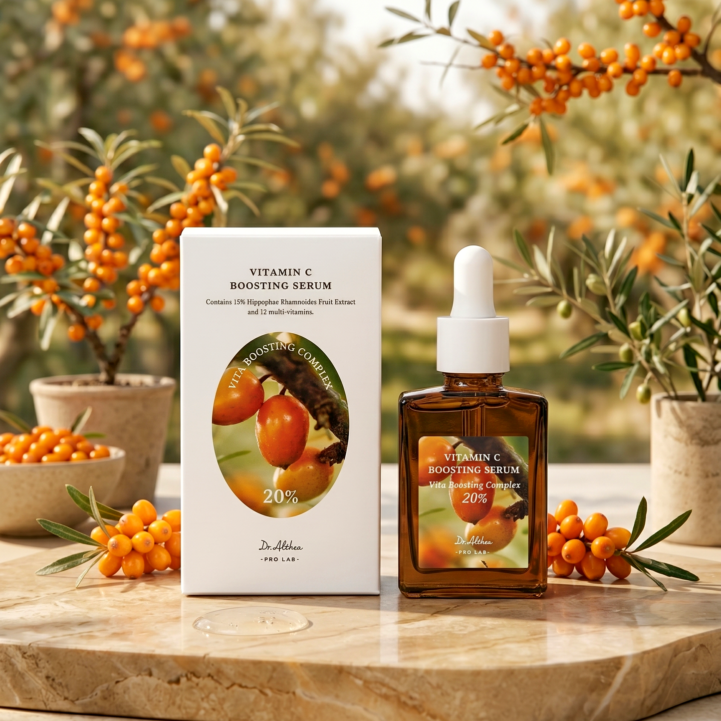 Dr. Althea Vitamin C Boosting Serum 30ml | Brightening Serum | AmiGlow NZ