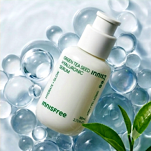 Innisfree Green Tea Seed Hyaluronic Serum | Hydrating Serum | AmiGlow NZ
