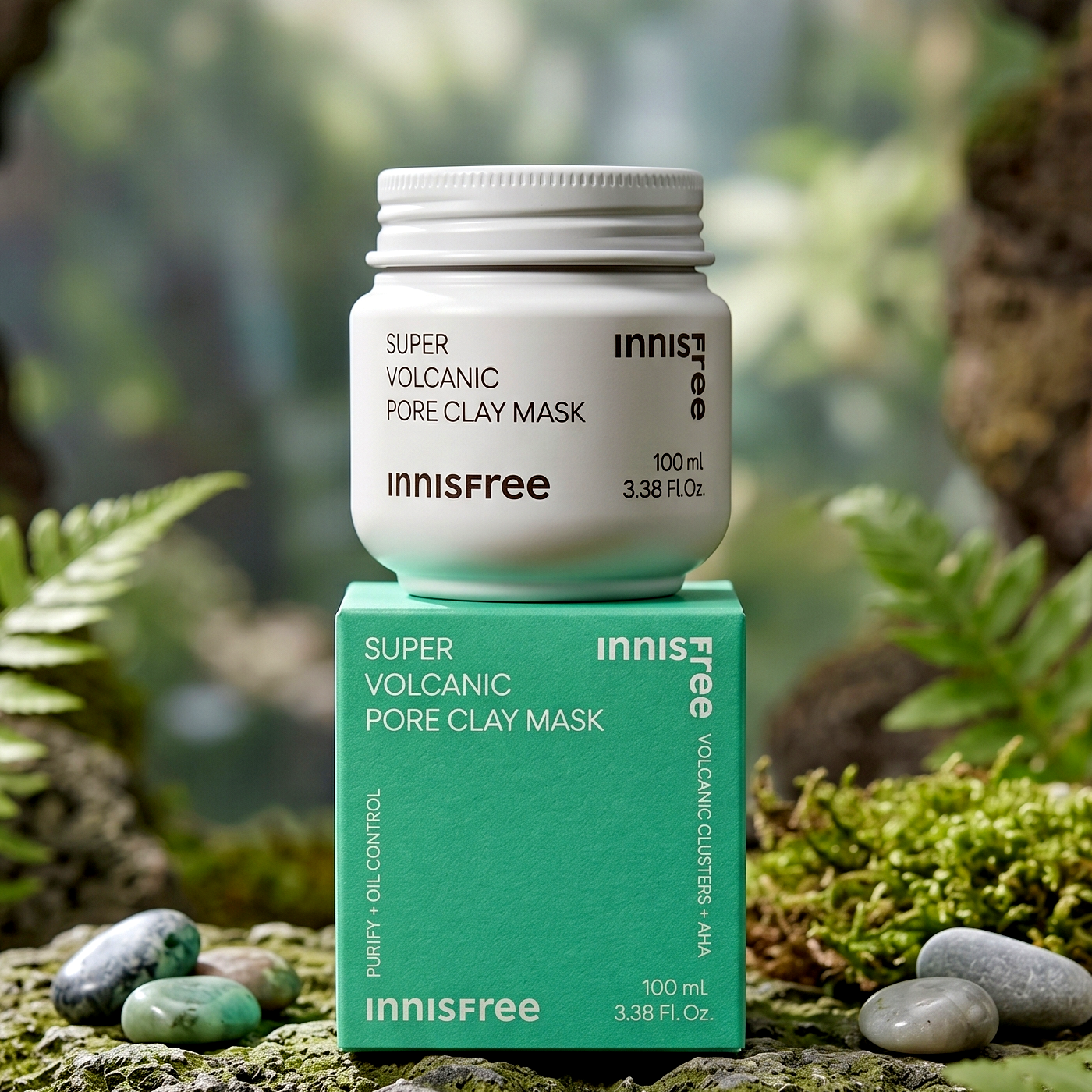 Innisfree Super Volcanic Pore Clay Mask 100ml | Pore Care | AmiGlow NZ