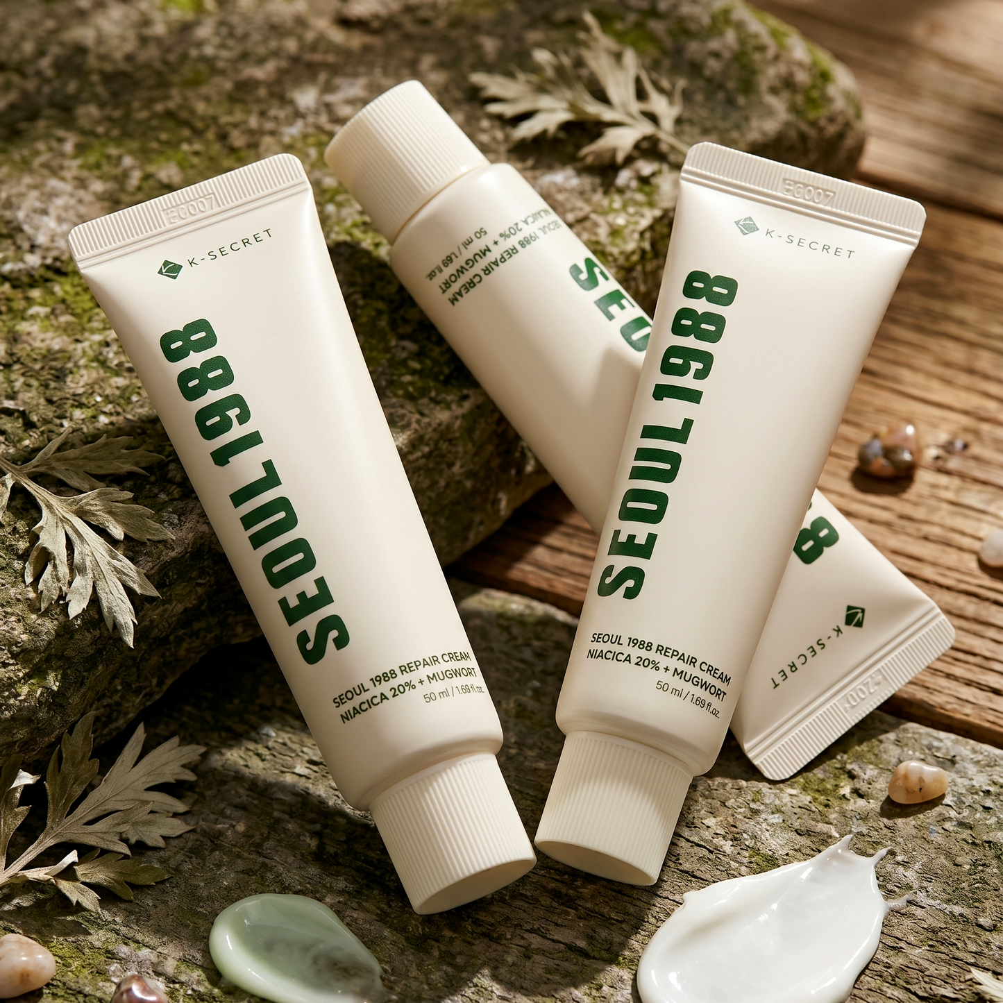 K-SECRET SEOUL 1988 Repair Cream Niacica 20% + Mugwort 50ml | AmiGlow NZ