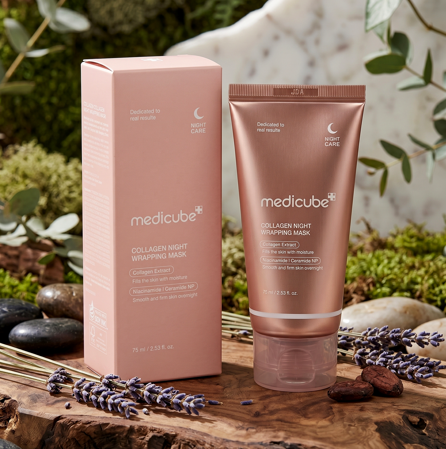 Medicube Collagen Night Wrapping Mask 75ml | Overnight Lifting Mask | AmiGlow NZ