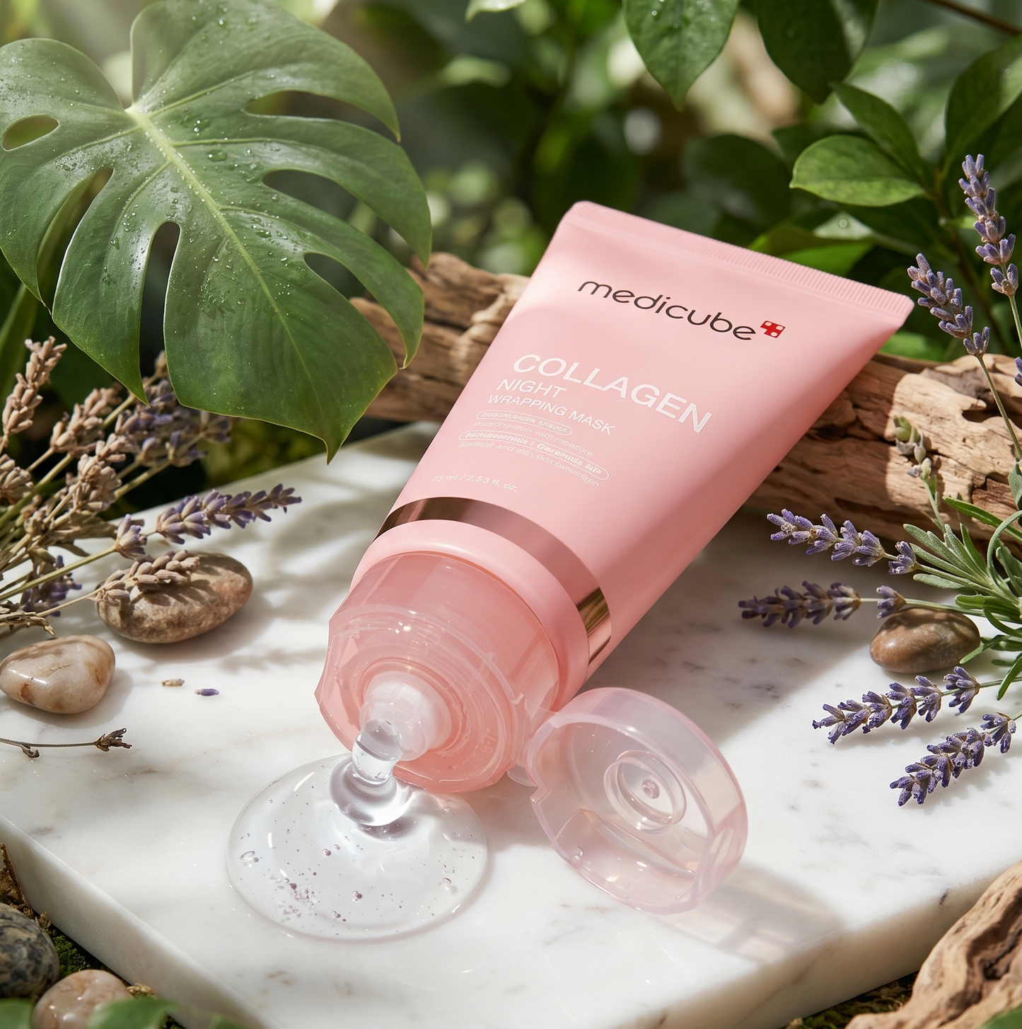Medicube Collagen Night Wrapping Mask 75ml | Overnight Lifting Mask | AmiGlow NZ
