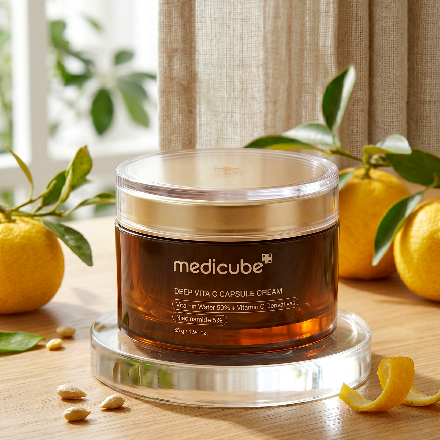 Medicube Deep Vita C Capsule Cream 55g | Brightening Vitamin C Cream NZ | AmiGlow NZ