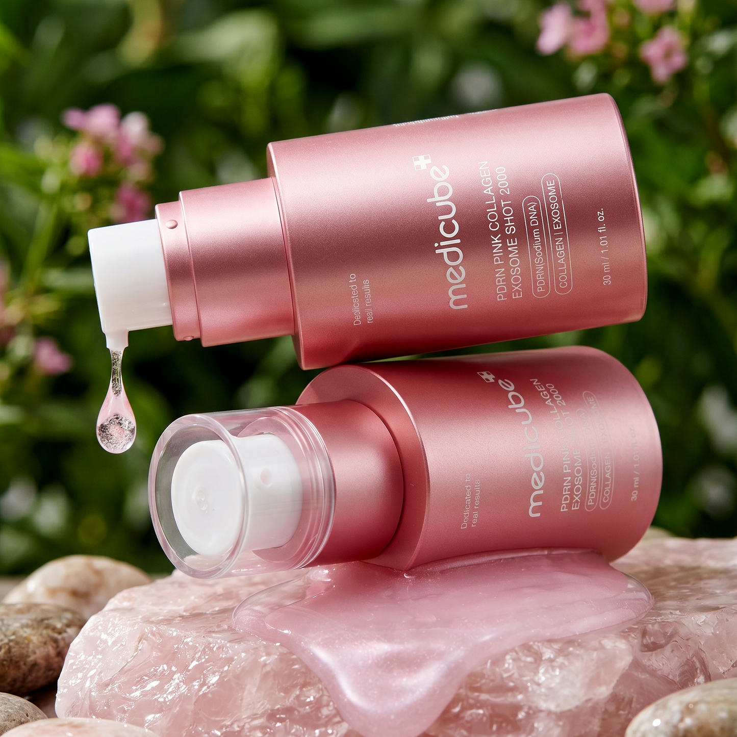 Medicube PDRN Pink Exosome Shot Serum 30ml | Advanced Repair Serum | AmiGlow NZ