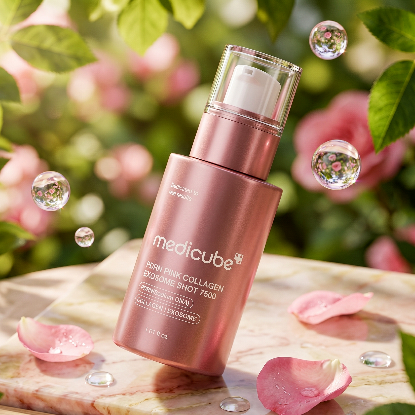 Medicube PDRN Pink Exosome Shot Serum 30ml | Advanced Repair Serum | AmiGlow NZ