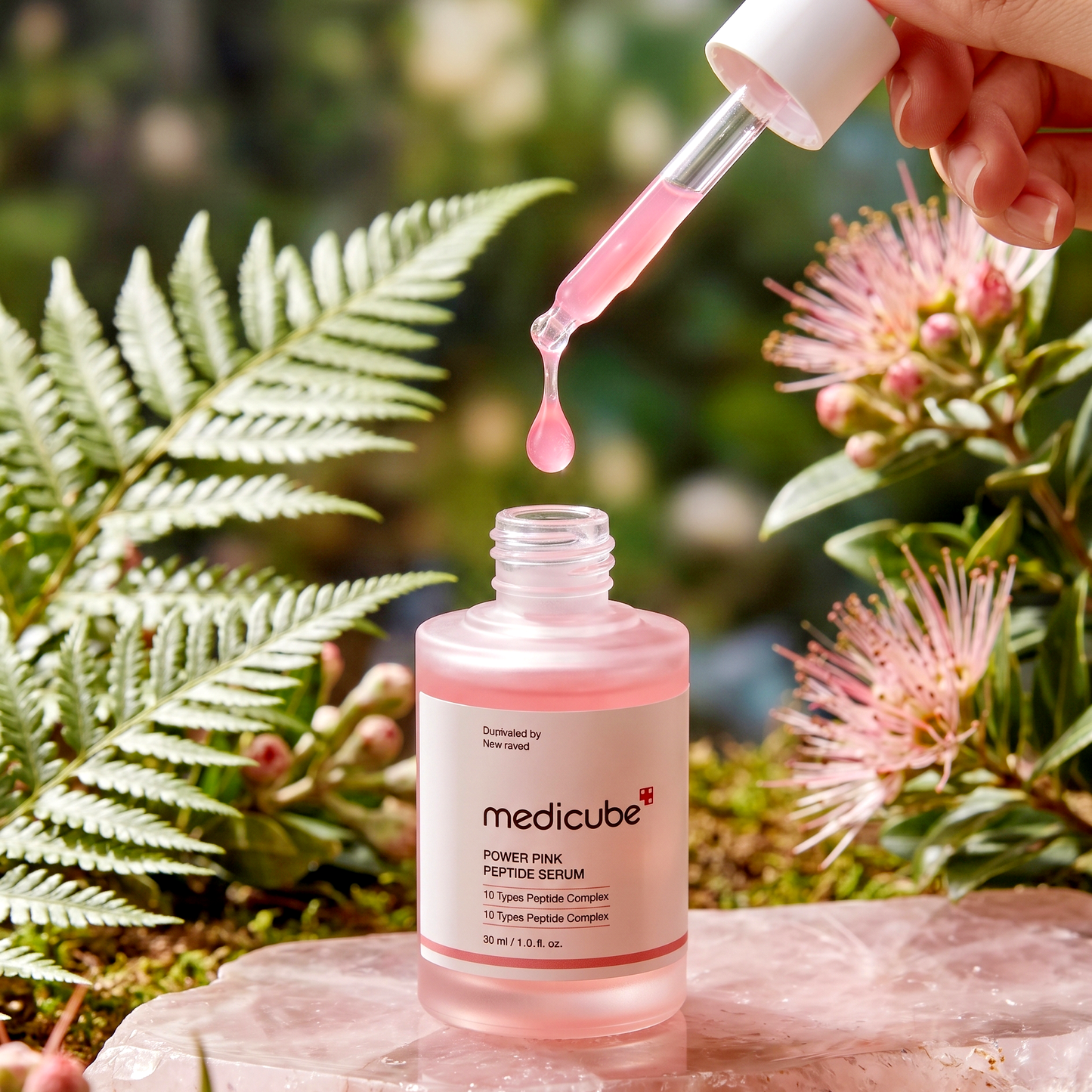 Medicube PDRN Pink Peptide Serum 30ml | Firming & Brightening | AmiGlow NZ